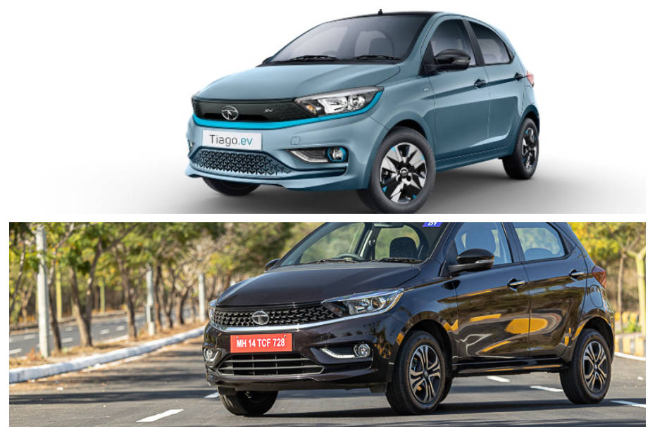 Tata Tiago EV Vs Tata Tiago Petrol 