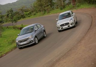 Maruti Dzire vs Honda Amaze 2018: Diesel Comparison Review Maruti Dzire vs Honda Amaze 2018: Diesel Comparison Review