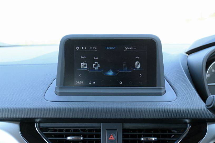 Tata Nexon's free-floating display