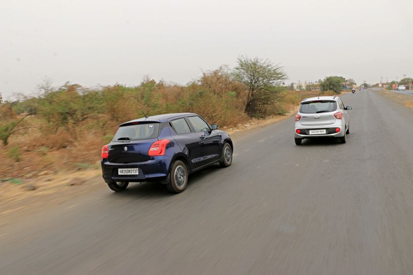 Maruti Suzuki Swift vs Hyundai Grand I10 Maruti Suzuki Swift vs Hyundai Grand I10