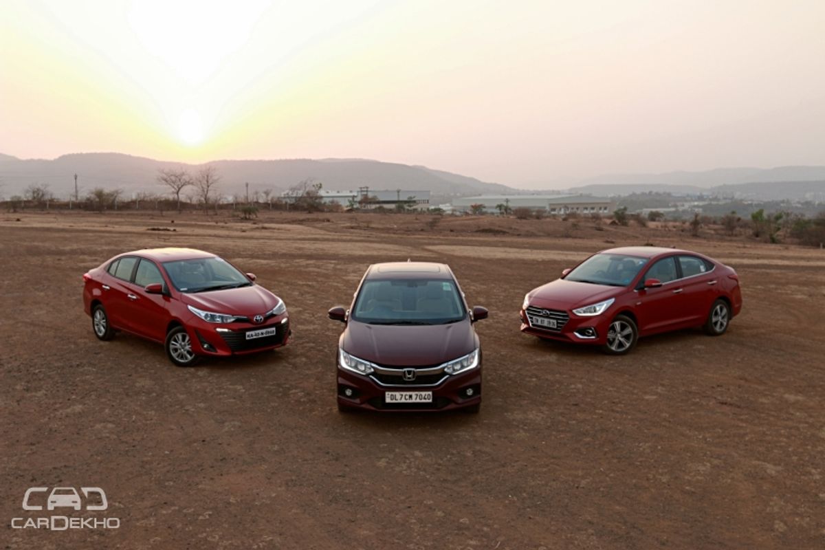 City vs Verna vs Yaris City vs Verna vs Yaris