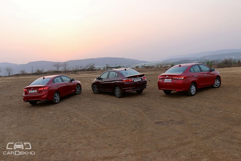 City vs Verna vs Yaris City vs Verna vs Yaris
