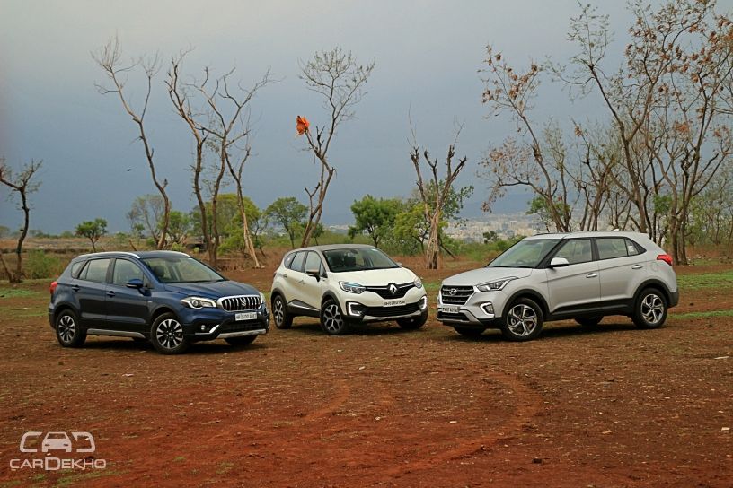 Creta vs Captur vs S-Cross