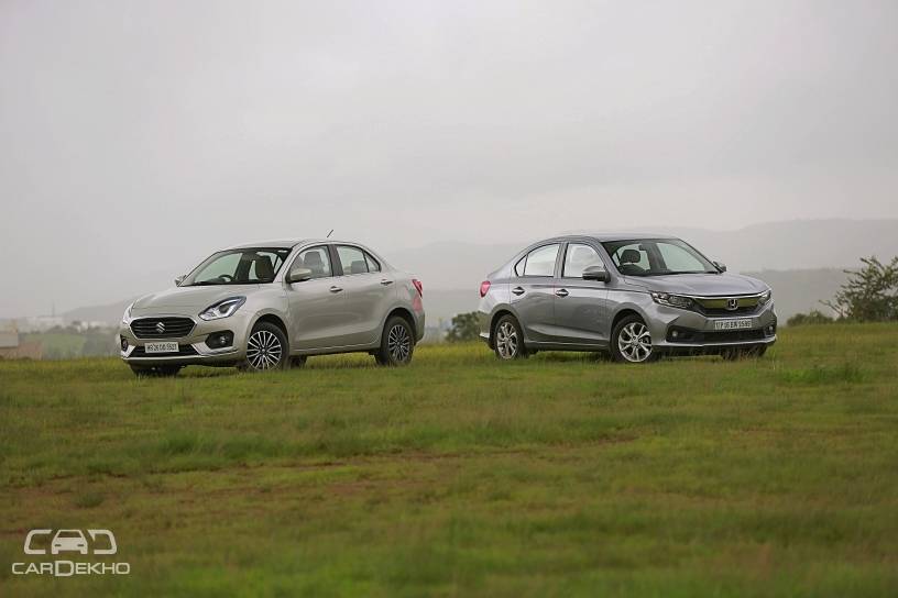 Maruti Suzuki Dzire vs Honda Amaze 