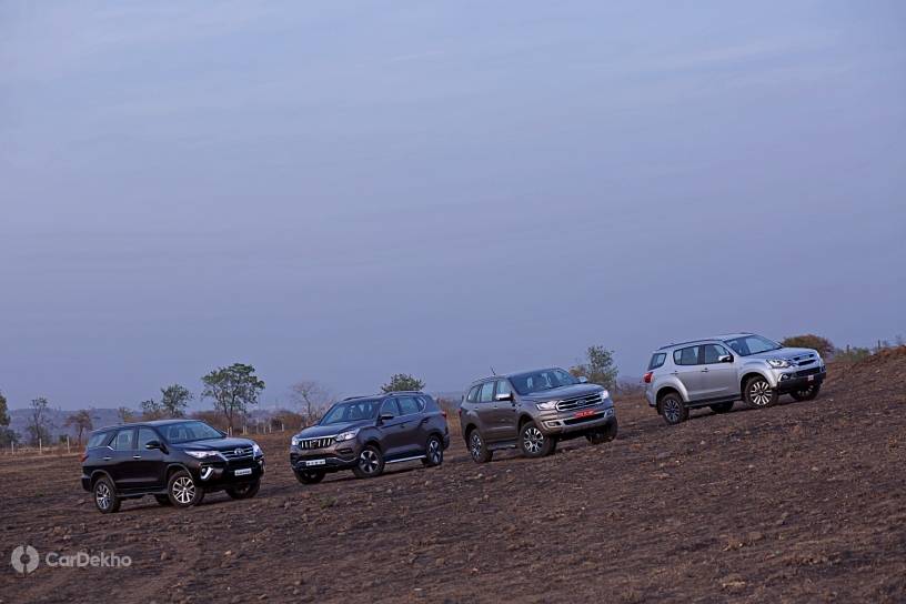 Mahindra Alturas G4 vs Ford Endeavour vs Toyota Fortuner vs Isuzu MU-X:  Comparison Review