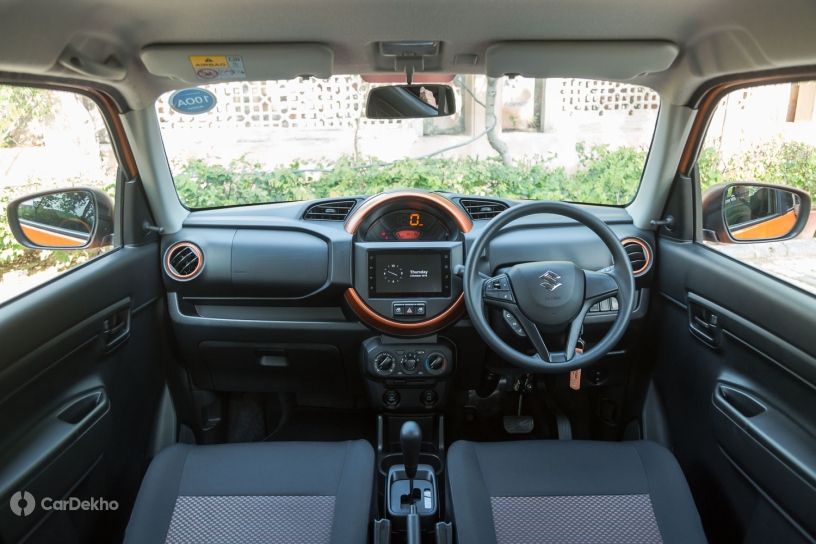 Maruti S-Presso cabin