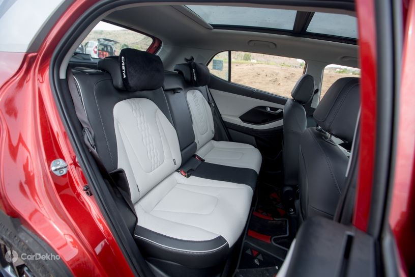 Hyundai Creta rear seats (diesel variant)