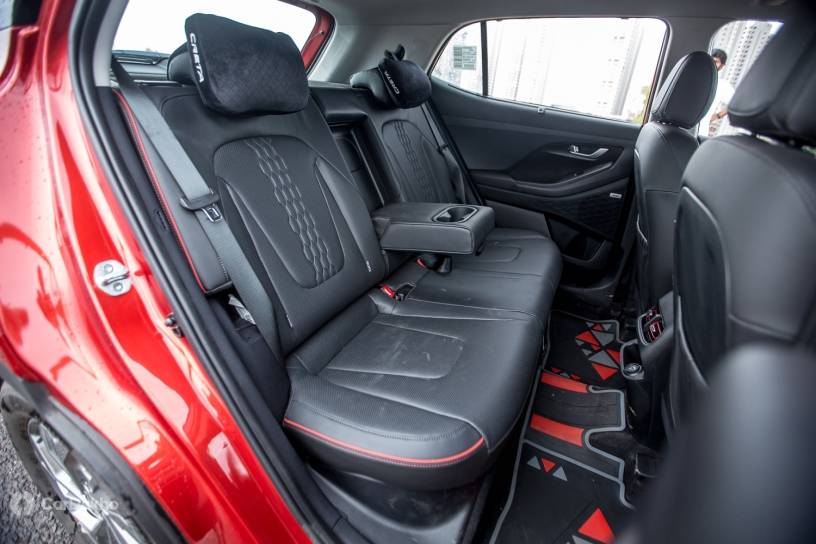 Hyundai Creta rear seats (turbo-petrol variant)
