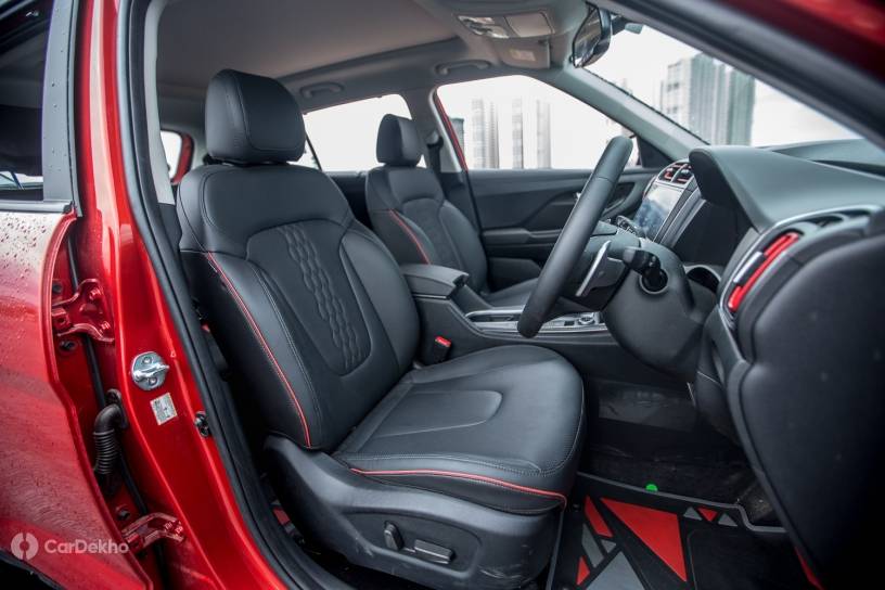 Hyundai Creta front seats (turbo-petrol variant)
