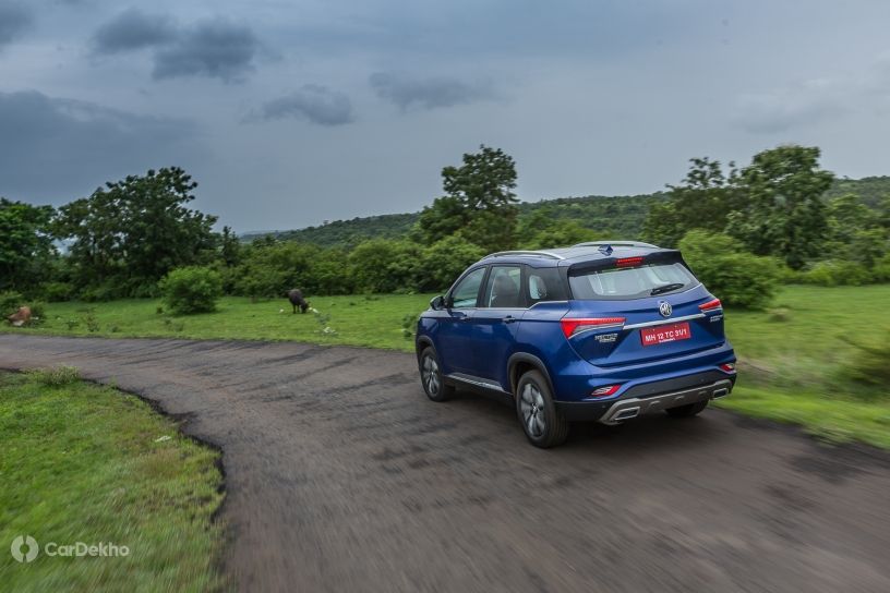 MG Hector Plus rear MG Hector Plus rear