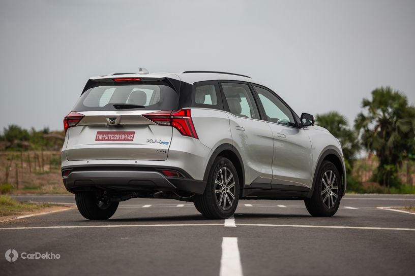Mahindra XUV700 rear Mahindra XUV700 rear