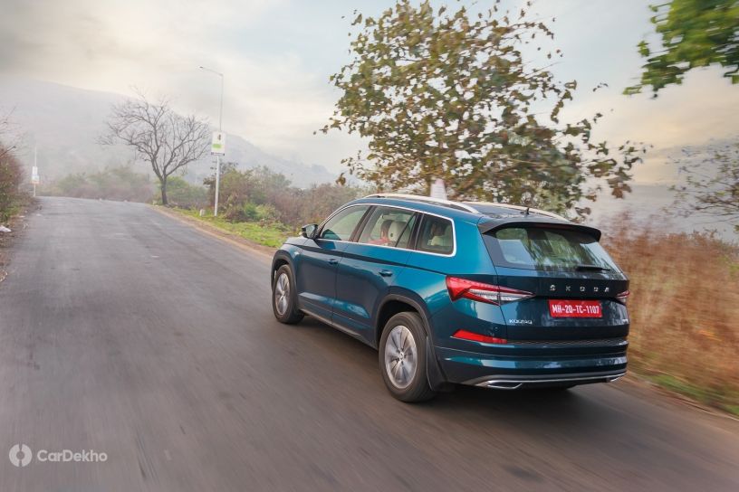 Skoda Kodiaq rear Skoda Kodiaq rear
