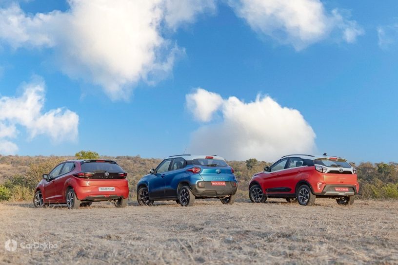 tata punch vs tata altroz vs tata nexon