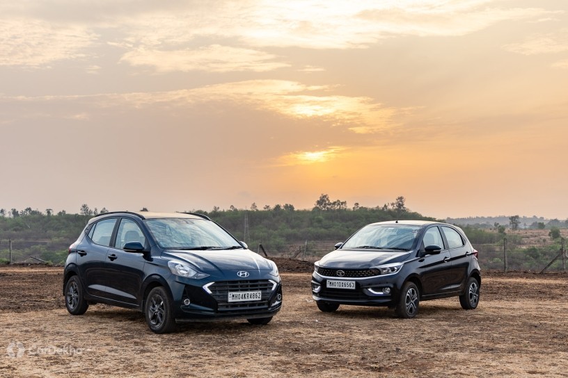 Hyundai Grand i10 Nios CNG Vs Tata Tiago CNG Comparison Review ...