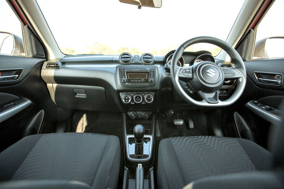 Tilt-adjustable steering is standard (dashboard of the Z variant in the image)