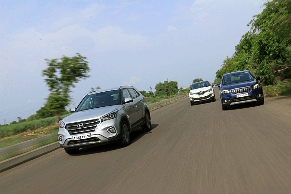 Creta vs Captur vs S-Cross