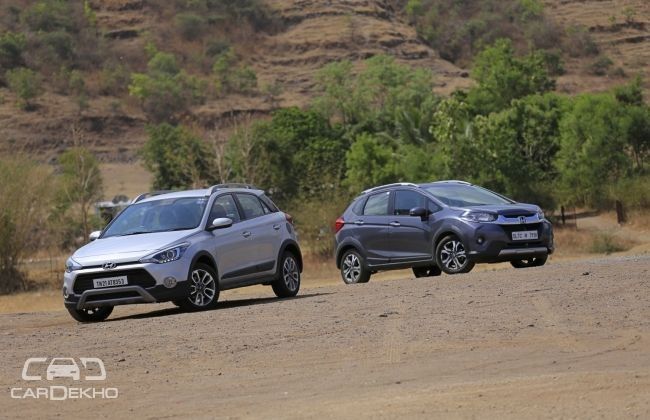 Comparison Review: Honda WR-V vs Hyundai i20 Active