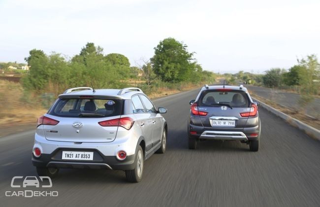 Comparison Review: Honda WR-V vs Hyundai i20 Active