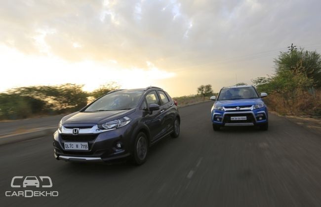 Honda WR-V vs Maruti Vitara Brezza: Comparison Review