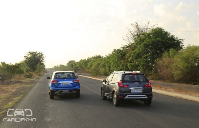 Honda WR-V vs Maruti Vitara Brezza: Comparison Review