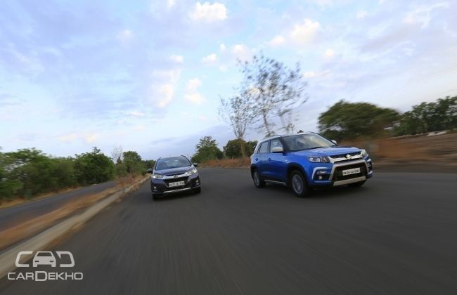 Honda WR-V vs Maruti Vitara Brezza: Comparison Review