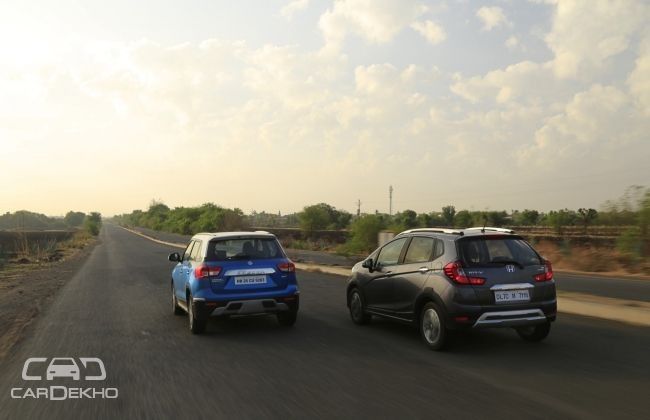 Honda WR-V vs Maruti Vitara Brezza: Comparison Review