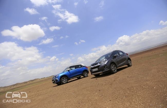 Honda WR-V vs Maruti Vitara Brezza: Comparison Review