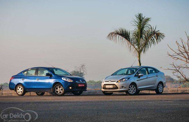 Renault Scala and Ford Fiesta Automatic comparison