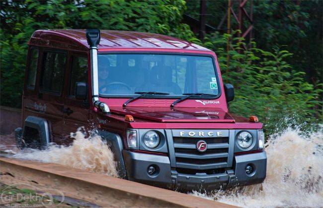 Force Gurkha off-road review