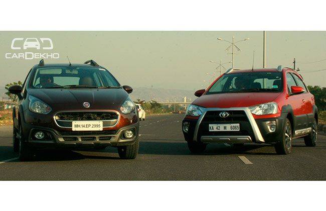 Comparison: Toyota Etios Cross Vs Fiat Avventura Comparison: Toyota Etios Cross Vs Fiat Avventura