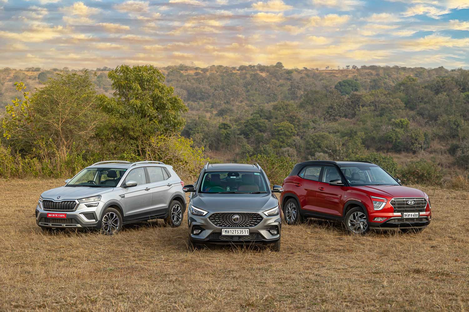 MG Astor vs Hyundai Creta vs Skoda Kushaq: Space And Practicality Compared