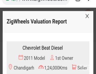 2011 Chevrolet Beat Diesel LS 2011 Chevrolet Beat Diesel LS