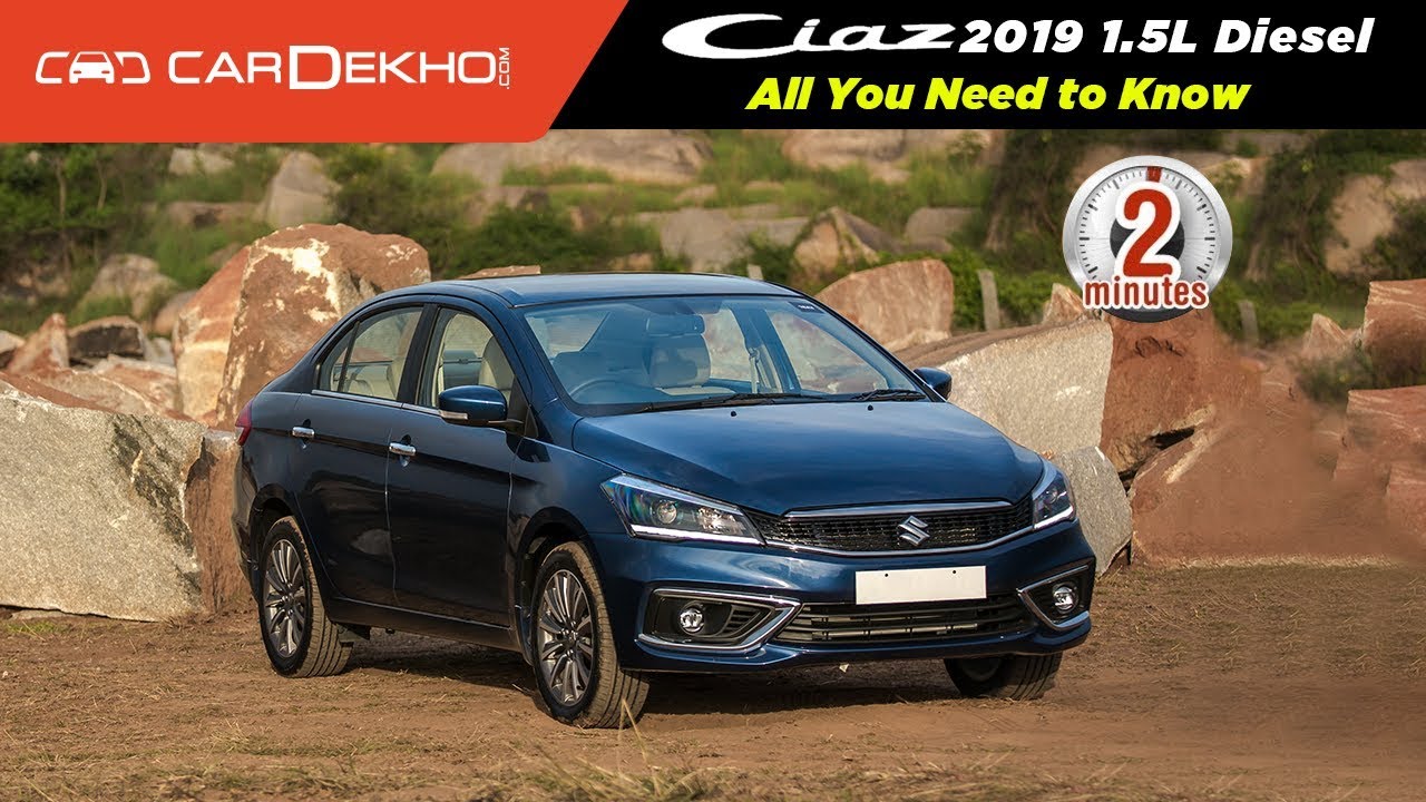 Maruti Ciaz 1.5 Diesel Mileage, Specs, Features, Launch Date & More! #In2Mins