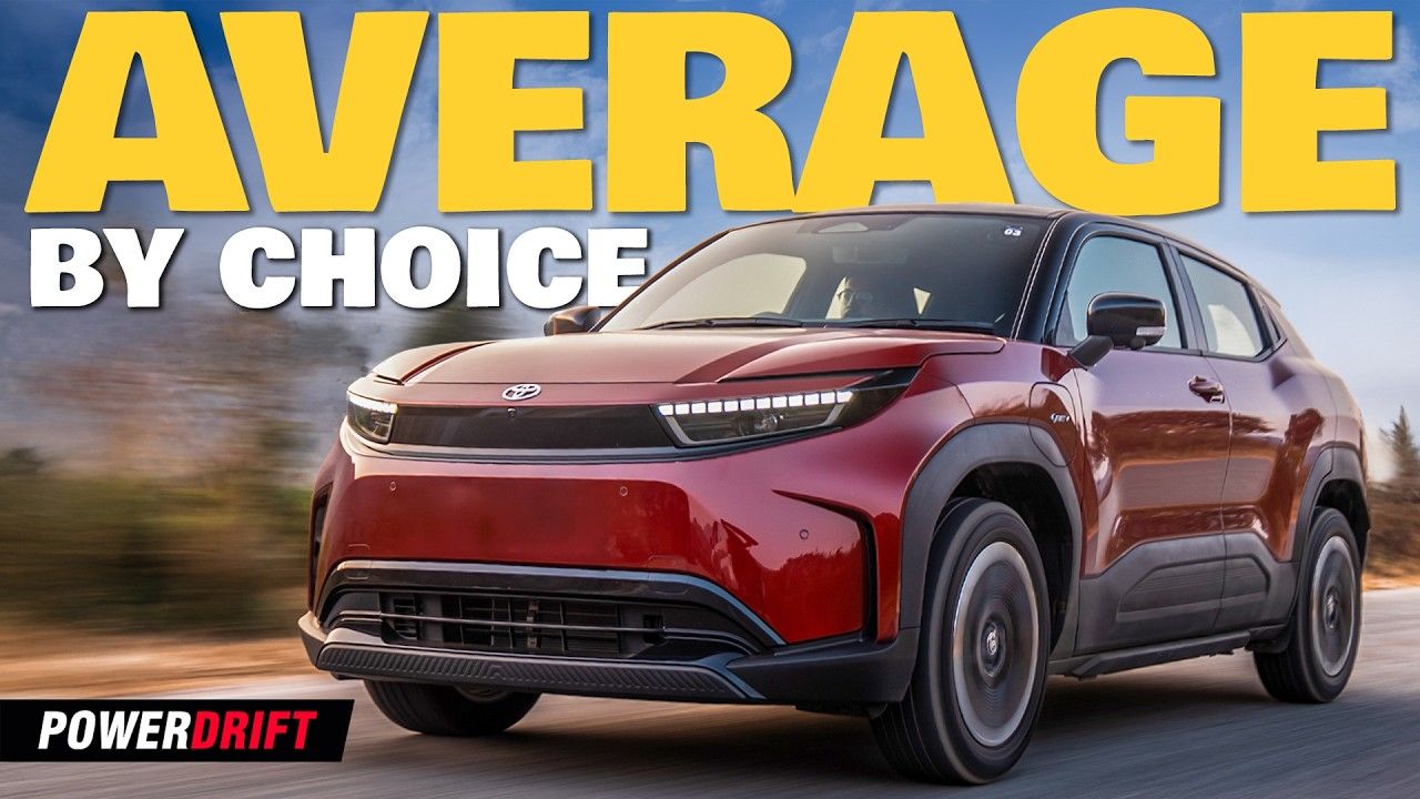 This is Toyota’s first EV, and it’s strange.