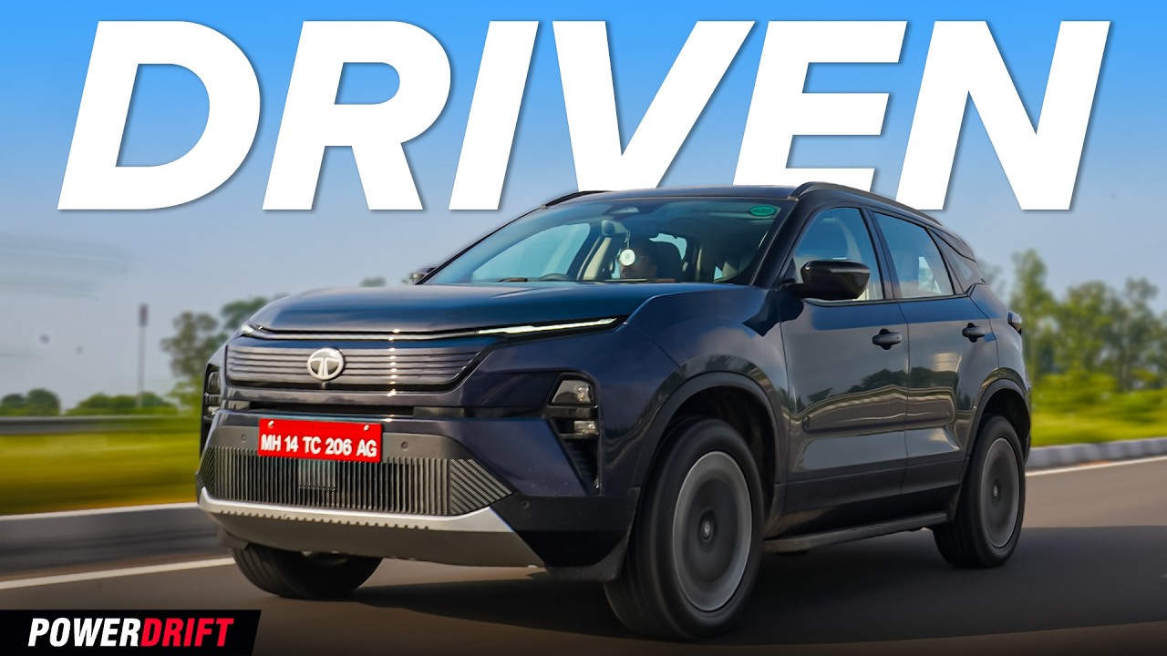 Tata’s new Harrier EV is FAST and finally HERE | In-Depth Review | PowerDrift