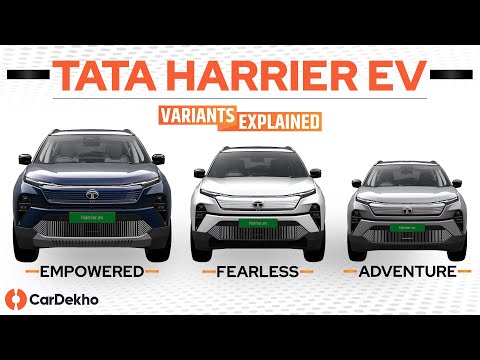 Tata Harrier EV Variants Explained: Galat Variant Lene Se Bachiye!