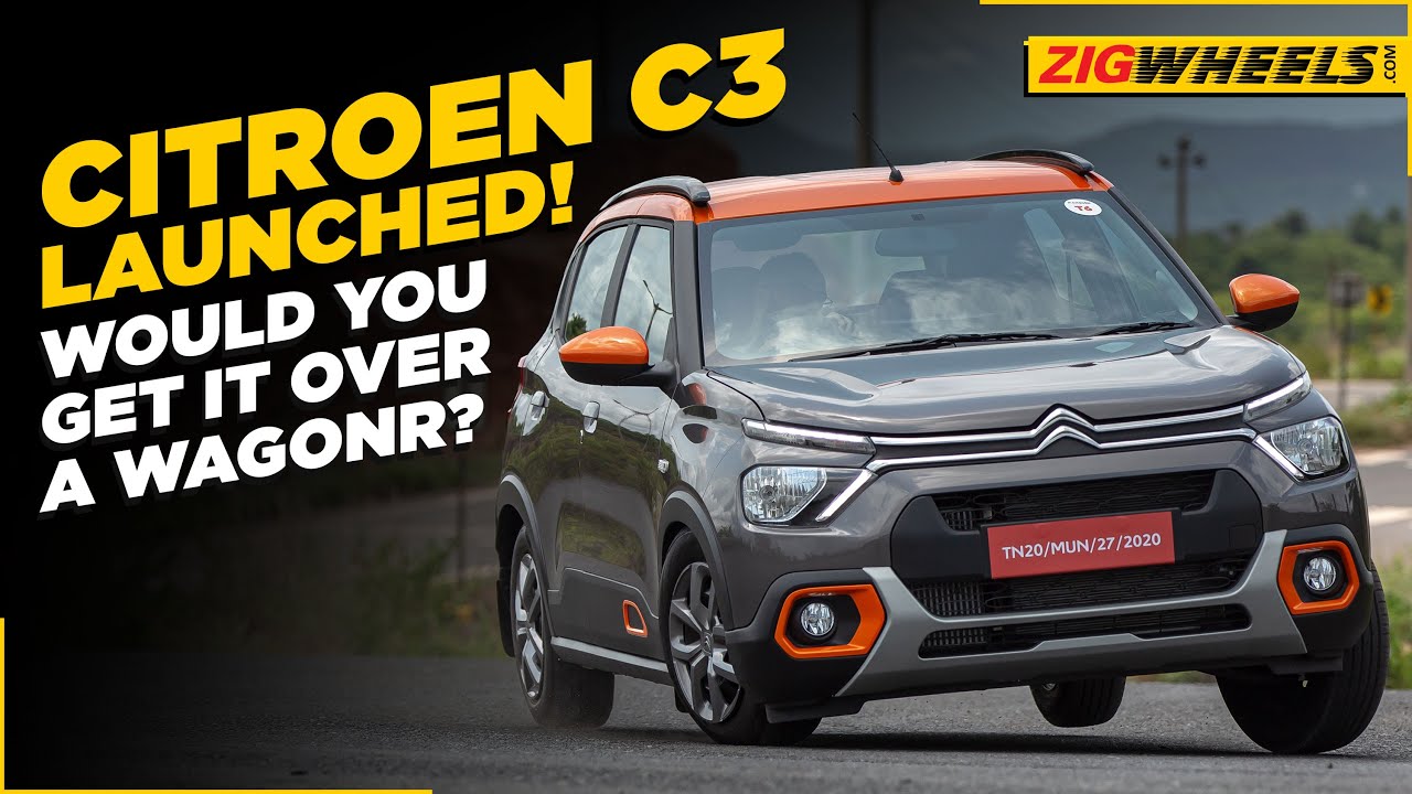Citroen C3 Prices Start @ ₹5.70 Lakh | WagonR, Celerio Rival With Turbo Option!