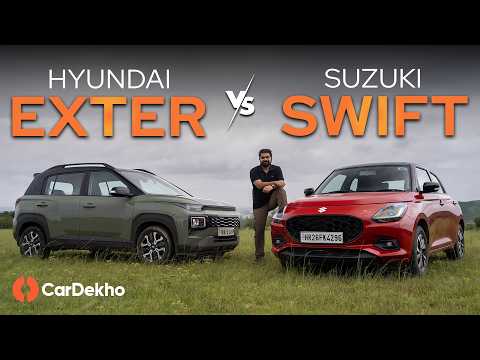 Maruti Swift vs Hyundai Exter: The Best Rs 10 Lakh Car is…?