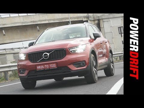 Volvo XC40 : Rs 40 lakh Semi-autonomous Swedish compact SUV : PowerDrift