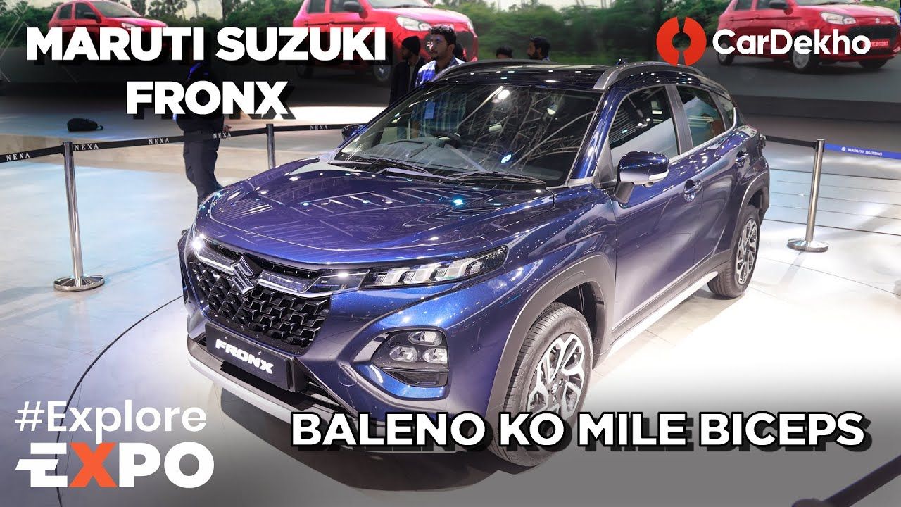 Maruti Fronx (Baleno Cross) | Perfect Urban SUV? | Auto Expo 2023 #ExploreExpo