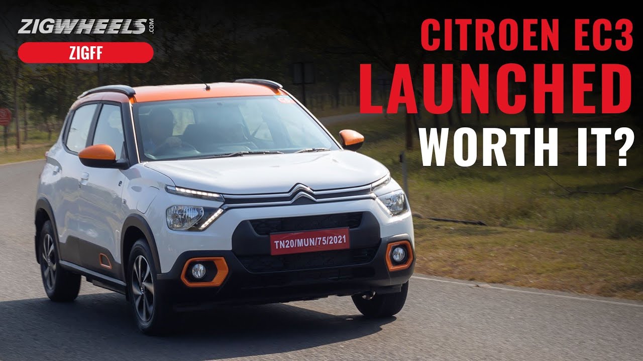Citroen eC3 Electric Car Launched | All You Need To Know | ZigFF