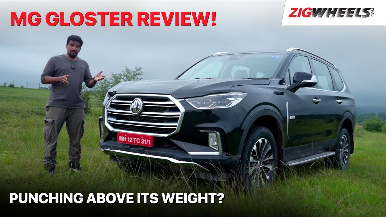 🚙 MG Gloster SUV Review | Big Brawny Benchmark! | Zigwheels.com