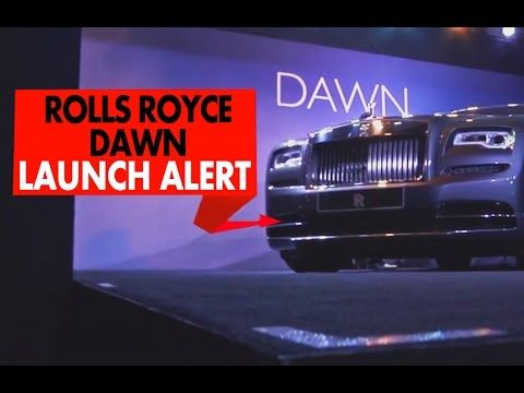 Rolls-Royce Dawn : Launch Alert : PowerDrift