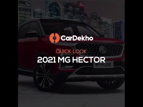 2021 MG Hector Facelift SUV Launched in India | Price: Rs 12.89 Lakh | New Features, Colours & More