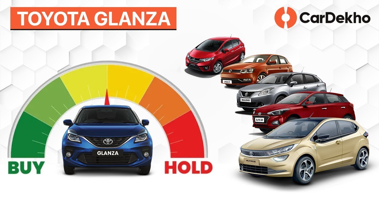 Toyota Glanza 2019 India vs Baleno, Elite i20, Jazz, Polo & Tata Altroz | CarDekho.com | #BuyOrHold
