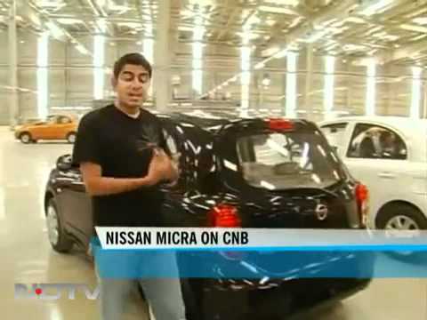 Nissan Micra production video on NDTV CBS