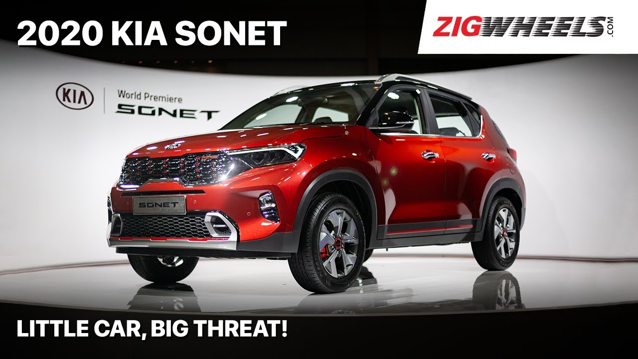 Kia Sonet India First Look | Do You Even Need A Seltos?! | Zigwheels.com