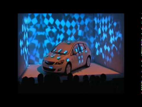Opel's new car launch in Israel celebrated with 3D video mapping projection