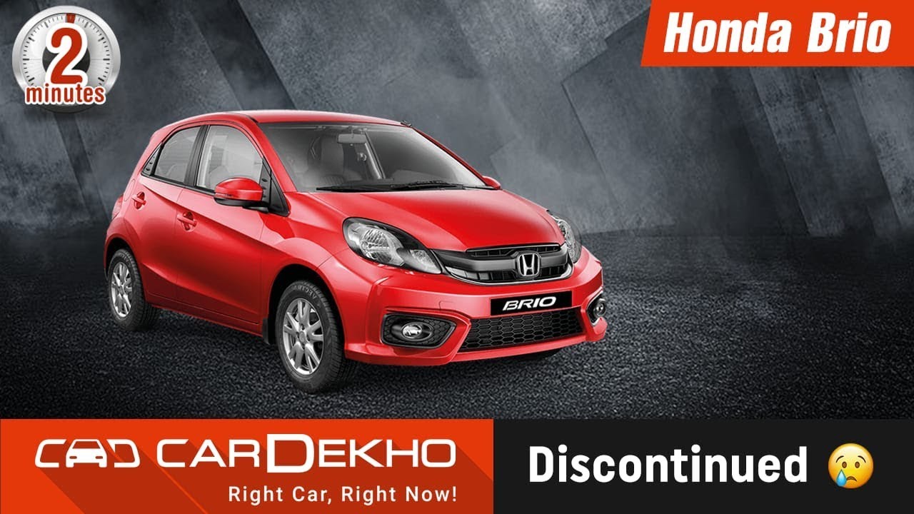 Honda Brio Discontinued | No Replacement, Buy Used? | CarDekho | #in2mins