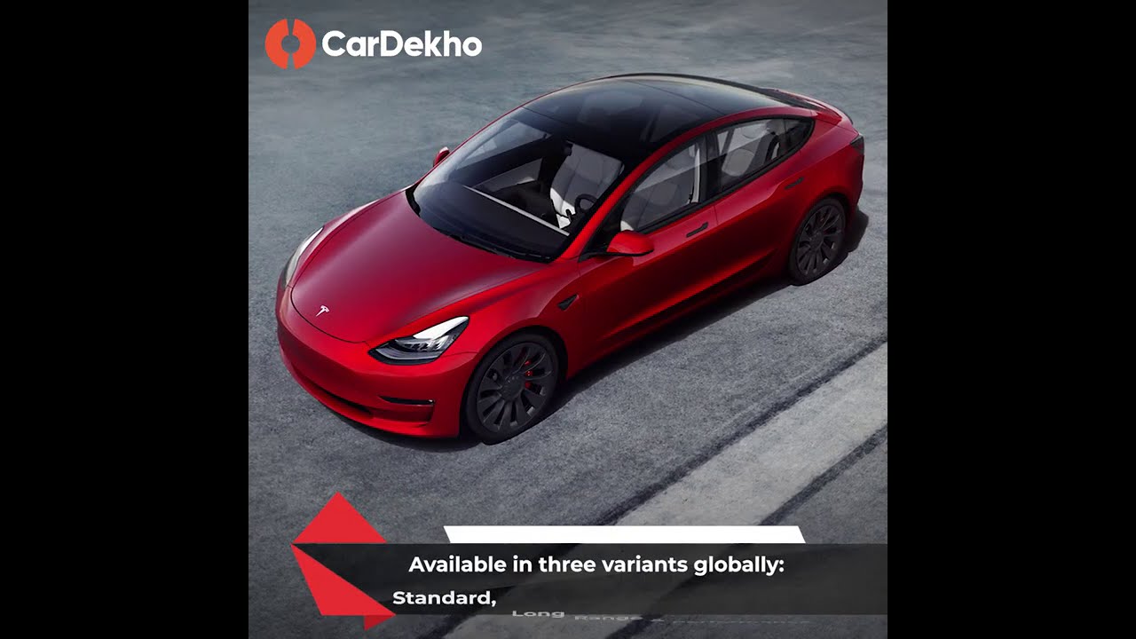 Tesla Model 3 in India: Features, Specifications, Range and More! Full Details | CarDekho.com